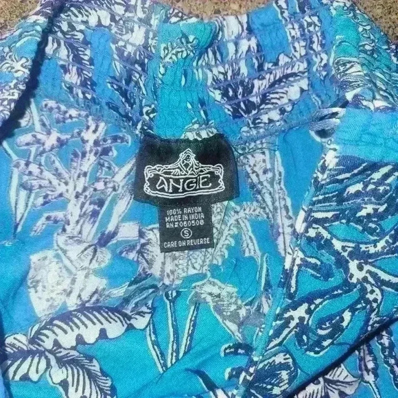 Angie Sea Themed Shorts sz Sm - Picture 2 of 3